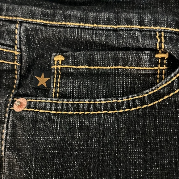 Jeanstar Petite Size 12 Jeans black denim - Picture 9 of 9